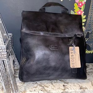 bed stu backpack black color